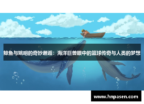 鲸鱼与姚明的奇妙邂逅：海洋巨兽眼中的篮球传奇与人类的梦想